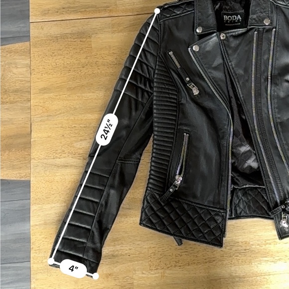 Boda Skins Leather Jacket S - Picture 7 of 7